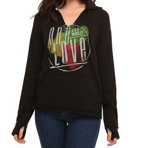Bob Marley One Love Rasta Reggae Rock Hoodie Pullover XL NWT